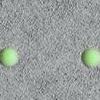Grigio scuro -  dots verde