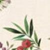 Chinoiserie Magnolia Almond Grasscloth