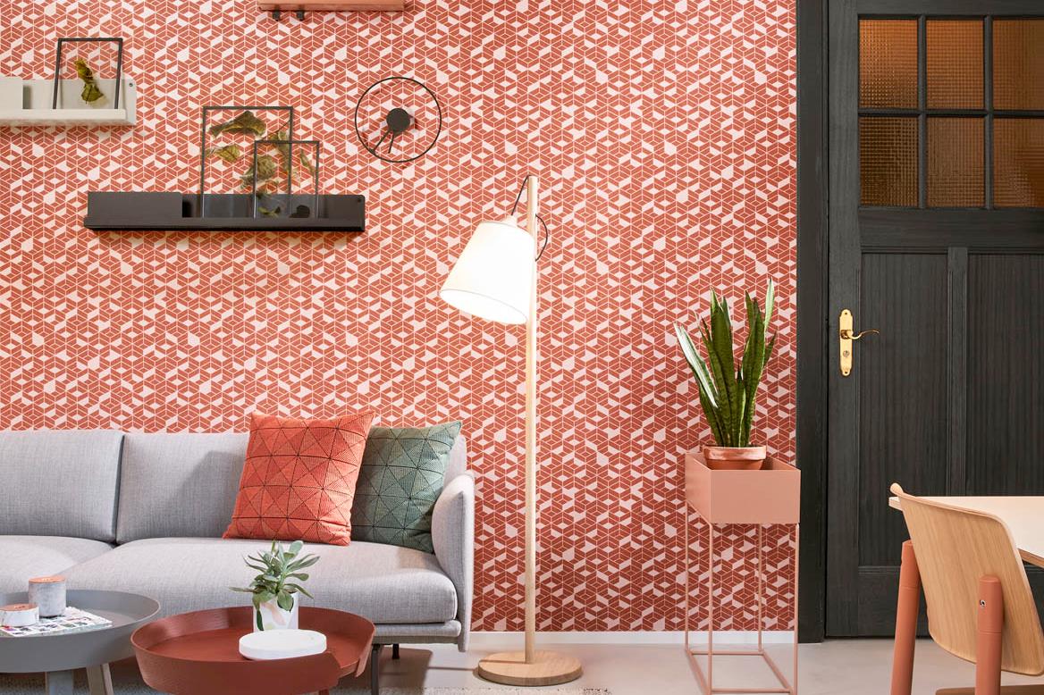 Collezione carta da parati Tinted Tiles Tema Geometrie Carta da parati Tinted Tiles