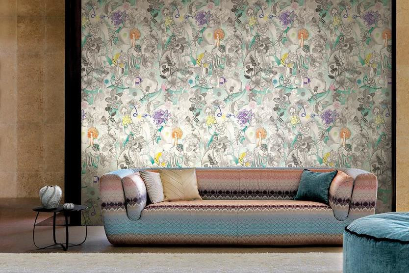 Collezione carta da parati Wallcovering 01 Tema Floreale Carta da parati Wallcovering 01