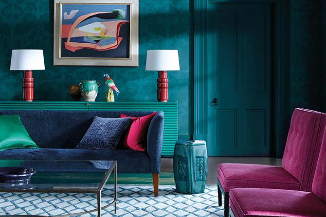 Collezione carta da parati Damask _ The Alchemy of Color Tema Damascata Carta da parati Damask _ The Alchemy of Color