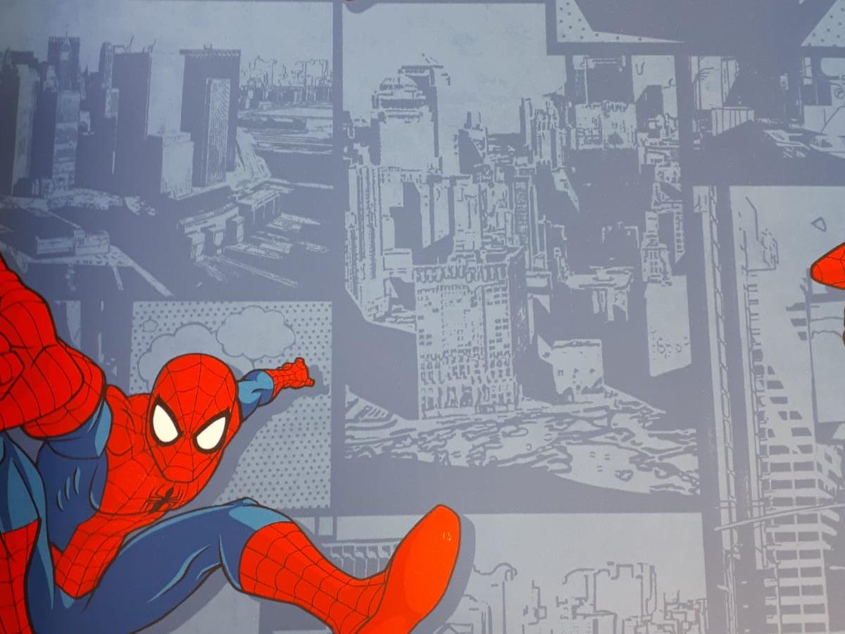 Collezione carta da parati Supereroi Marvel Tema Bambini Carta da parati Supereroi Marvel