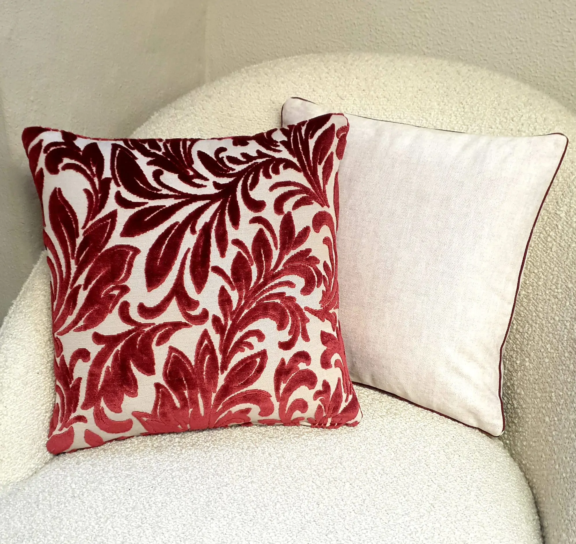 Velluto operato Prestige e Microfibra unita