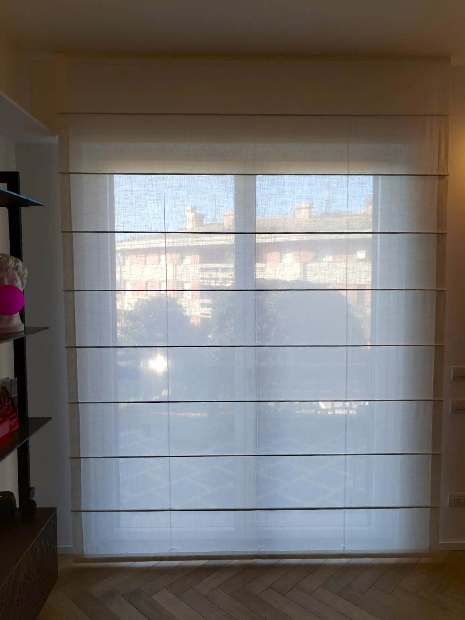 Tenda a pacchetto steccato